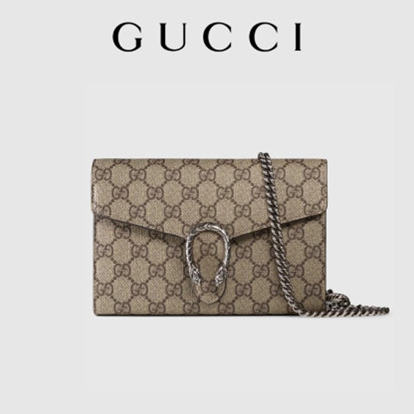 Gucci-Dionysus-Series-GG-Canvas-Chain-Bag